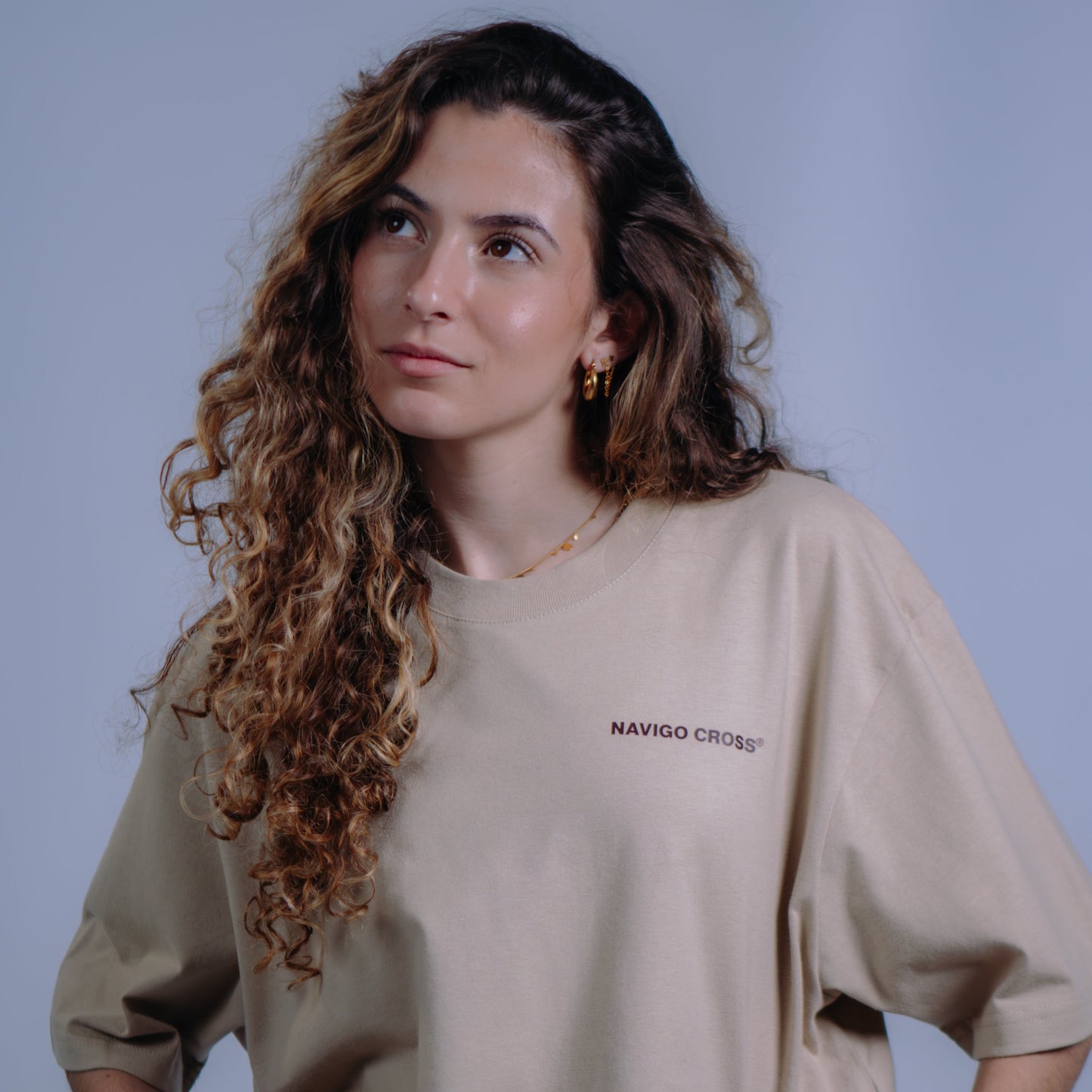 "Bad Decisions" Beige T-shirt