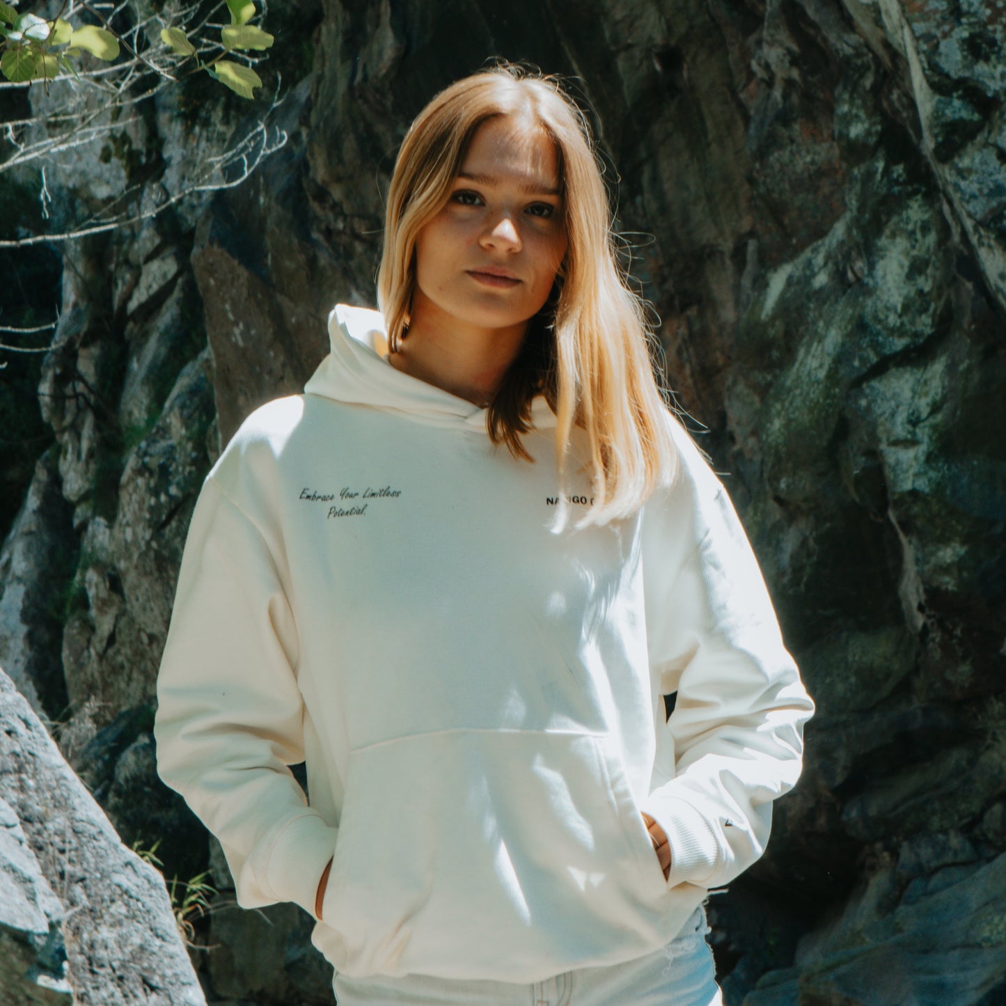 Checkered Sand Hoodie