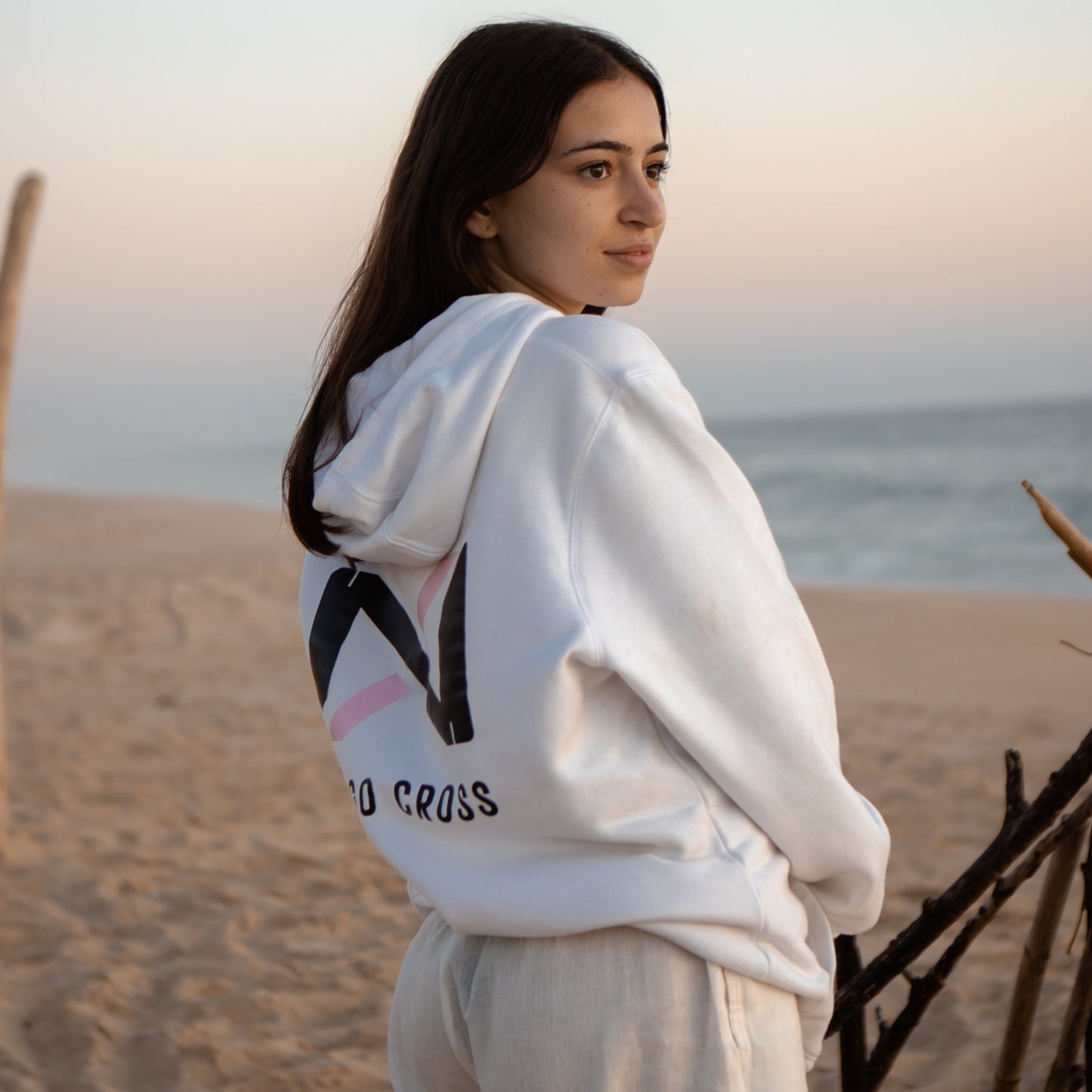 White Classic Hoodie