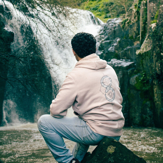 Soft Rose Infinity Hoodie