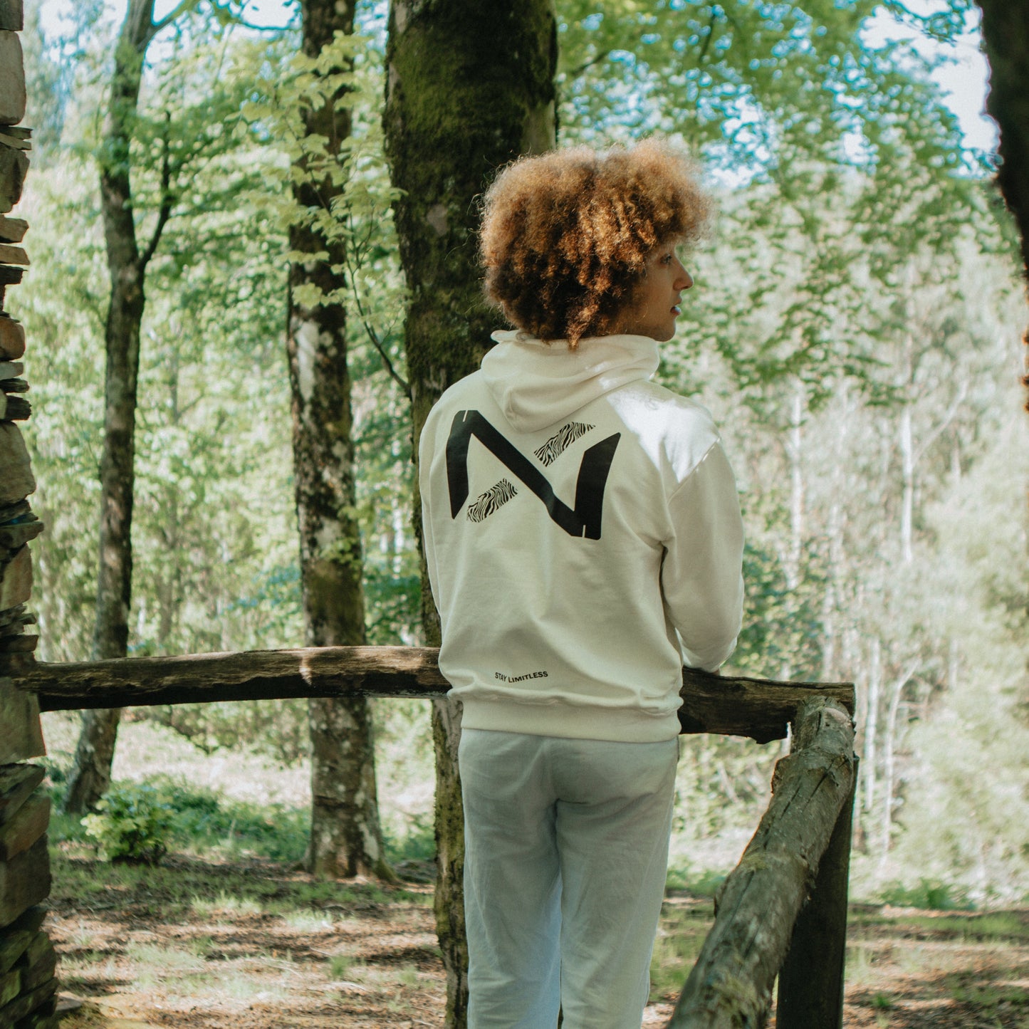 Zebra Sand Hoodie