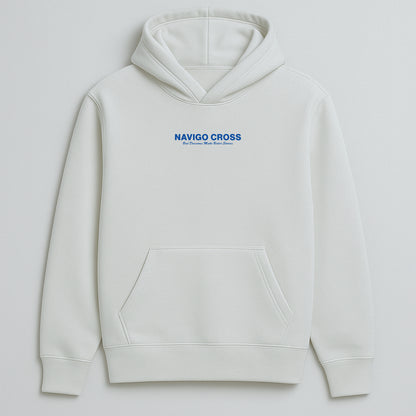 "Bad Decisions" White Hoodie